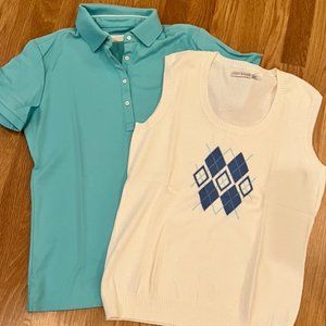 Lady Hagan Golf Shirt and Vest